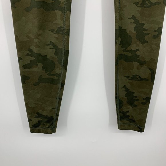Lululemon Leggings Camo Wunder Under Pant Savasana Full On Luxtreme - Picture 7 of 12